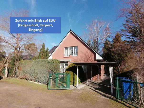 Wohnidyll In Zeuthen Bei Berlin Lejlighed Eksteriør billede